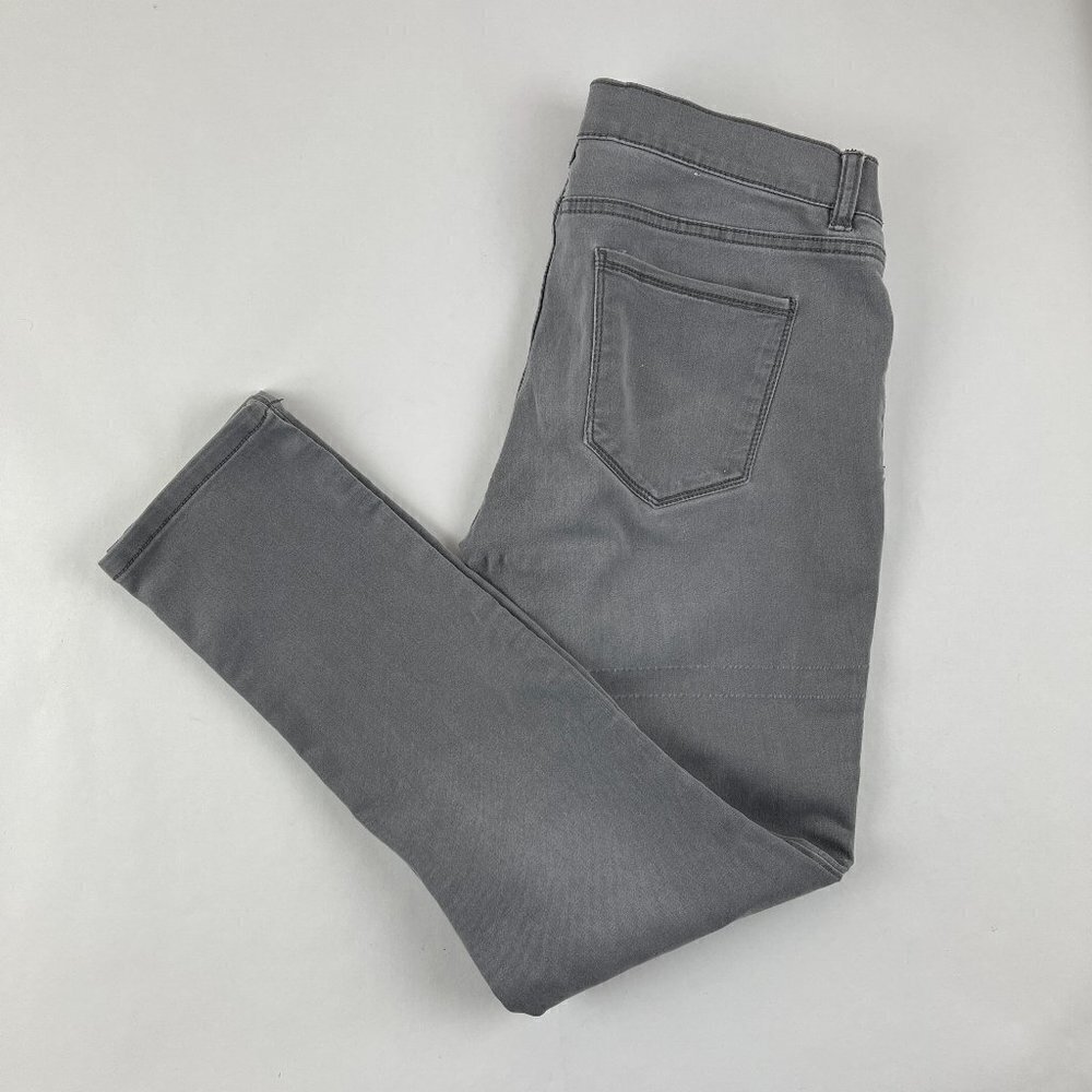 Joe Fresh Womens Jeans Slim Distressed Gray Size 10